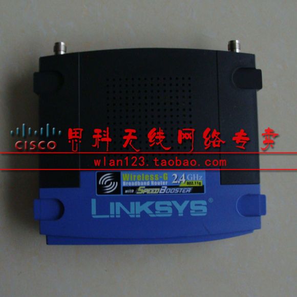 思科linksys原装WRT54G和WRT54GS，支持DD-WRT，最低只需100元，质保三个月，包邮！