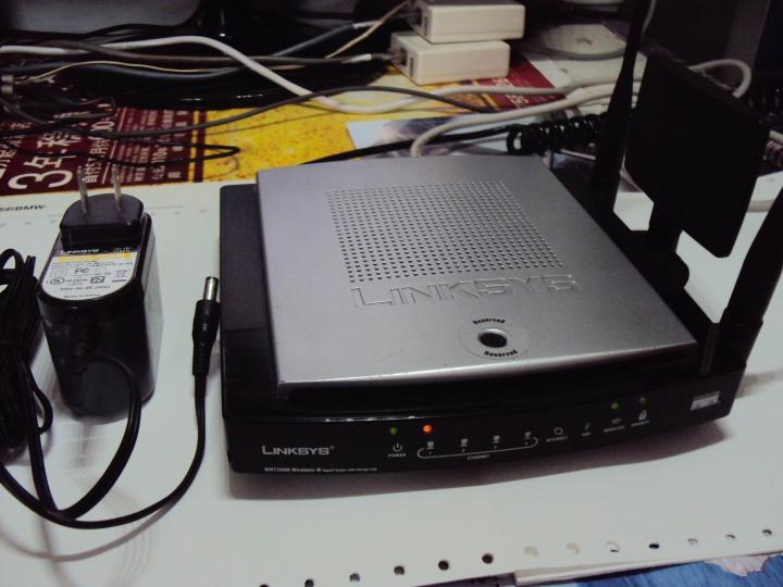 LINKSYS 300M无线路由器WRT350N【带USB口脱机下载】